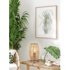 INGA Επιτραπέζιο φωτιστικό TRIO LIGHTING 512200136 - Rattan 