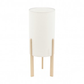 Campodino Ξύλινο Επιτραπέζιο Φωτιστικό - Μπεζ