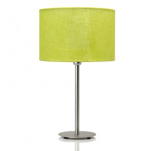 Hesperis Inox Επιτραπέζιο Φωτιστικό με λαχανί αμπαζούρ