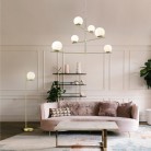 PURE Φωτιστικό Δαπέδου Trio Lighting - Χρυσό Ματ  402000108  