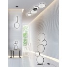 RONDO Φωτιστικό Δαπέδου Trio Lighting 422610532 μαύρο