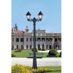 GIGI BISSO / ANNA 2L BLACK φωτιστικό κολώνα εξωτερικού χώρου - μαύρο H: 209 cm