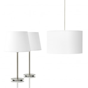 BEDroom Combo inox φωτιστικά κρεβατοκάμαρας σε λευκό