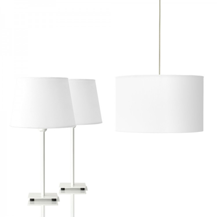 BEDroom Combo φωτιστικά κρεβατοκάμαρας σε λευκό
