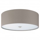 Pasteri Φωτιστικό οροφής EGLO 94919  Ø47cm - taupe - γκρεζ