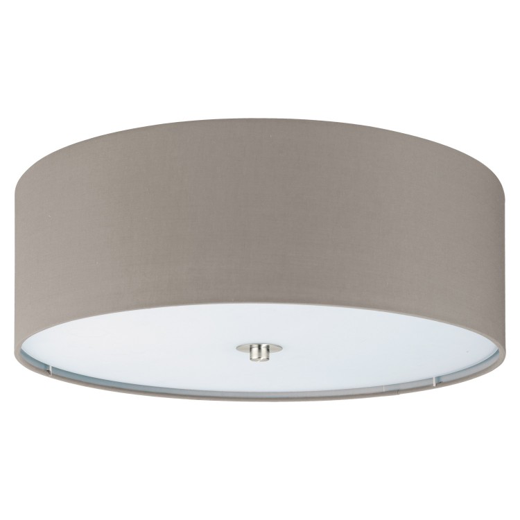 Pasteri Φωτιστικό οροφής EGLO 94919  Ø47cm - taupe - γκρεζ