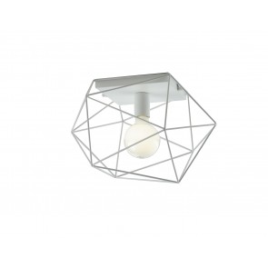 ABRAXAS φωτιστικό οροφής μονόφωτο vintage FAN EUROPE  - άσπρο