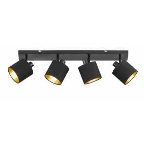 Tommy Σποτ REALITY LIGHTING-RL R80334079 Μαύρο ματ