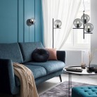 PURE Απλίκα Τοίχου Trio Lighting 202000142 - Ανθρακί      