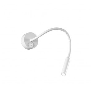 Εύκαμπτη απλίκα τοίχου LED 6114 - Λευκό