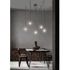 CORD Κρεμαστό Φωτιστικό Trio Lighting -Χαλκού αντικέ
