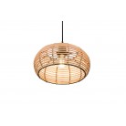 INGA Κρεμαστό φωτιστικό TRIO LIGHTING 312200136 - Rattan ø 29cm