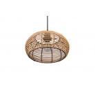 INGA Κρεμαστό φωτιστικό TRIO LIGHTING 312200136 - Rattan ø 29cm