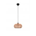 INGA Κρεμαστό φωτιστικό TRIO LIGHTING 312200136 - Rattan ø 29cm