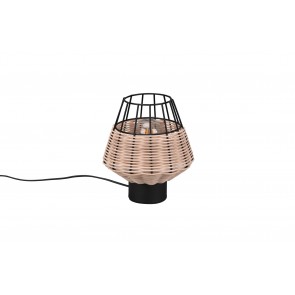 BORKA Επιτραπέζιο φωτιστικό REALITY LIGHTING  R51261036 - Rattan ø 17cm 