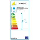 Απλίκες Τοίχου Trio Lighting της συλλογής GARONNE Ανθρακί