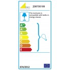 Απλίκες Τοίχου Trio Lighting της συλλογής NIKOSIA Ασημί