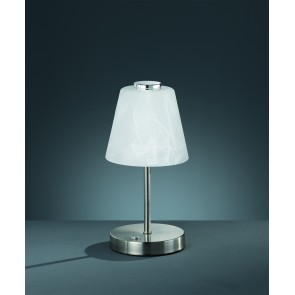 Επιτραπέζια φωτιστικά - Πορτατίφ Reality Lighting της συλλογής EMMY Νίκελ ματ