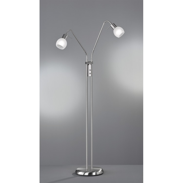 Φωτιστικά δαπέδου Reality Lighting της συλλογής ANTIBES Νίκελ ματ