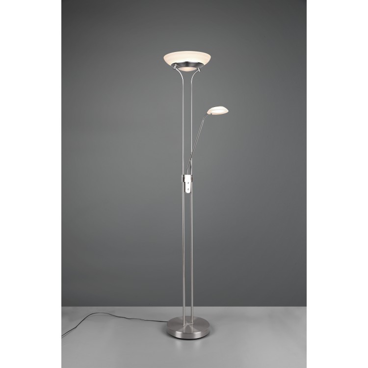 Φωτιστικά δαπέδου Reality Lighting της συλλογής ORSON Νίκελ ματ