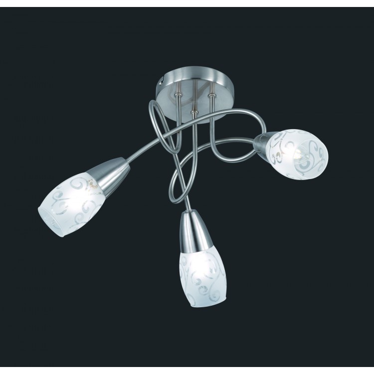 Φωτιστικό Οροφής Reality Lighting της συλλογής COLMAR Νίκελ ματ