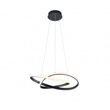 Κρεμαστό Φωτιστικό Reality Lighting της συλλογής COURSE Μαύρο ματ 3000K