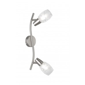 Σποτ Reality Lighting της συλλογής COLMAR Νίκελ ματ