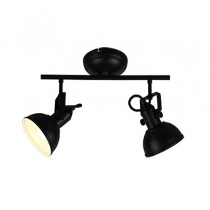 Σποτ Reality Lighting της συλλογής GINA Μαύρο ματ