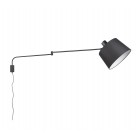 Απλίκες Τοίχου Trio Lighting της συλλογής BALDO Μαύρο ματ