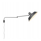 Απλίκες Τοίχου Trio Lighting της συλλογής BOLDER Μαύρο ματ
