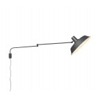 Απλίκες Τοίχου Trio Lighting της συλλογής BOLDER Μαύρο ματ