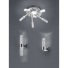 Απλίκες Τοίχου Trio Lighting της συλλογής BOLSA Χρωμέ