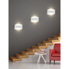 Απλίκες Τοίχου Trio Lighting της συλλογής CONCHA Λευκό ματ