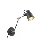 Απλίκες Τοίχου Trio Lighting της συλλογής EDWARD Μαύρο ματ