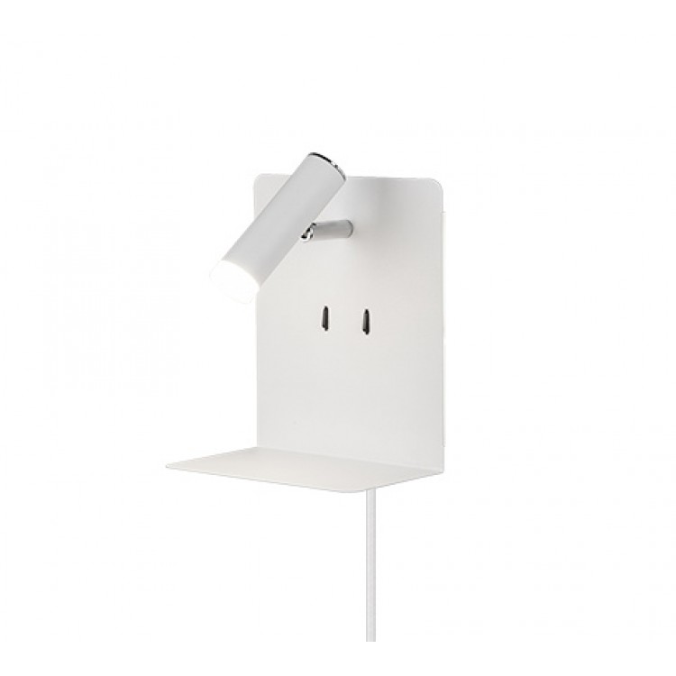 Απλίκες Τοίχου Trio Lighting της συλλογής ELEMENT Λευκό ματ