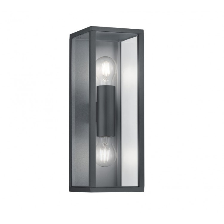 Απλίκες Τοίχου Trio Lighting της συλλογής GARONNE Ανθρακί