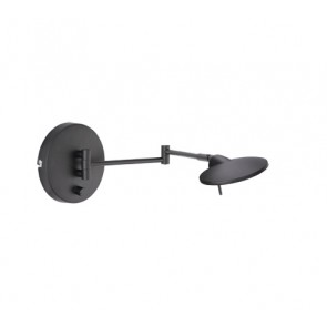 Απλίκες Τοίχου Trio Lighting της συλλογής KAZAN Μαύρο ματ