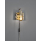 Απλίκες Τοίχου Trio Lighting της συλλογής KHAN Νίκελ αντικέ