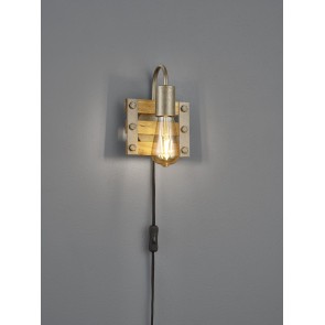 Απλίκες Τοίχου Trio Lighting της συλλογής KHAN Νίκελ αντικέ