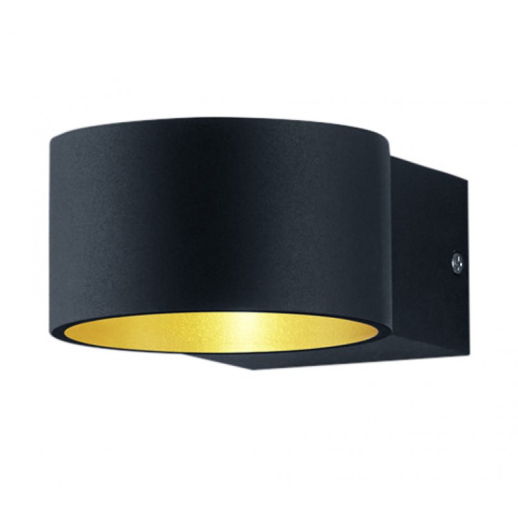 Απλίκες Τοίχου Trio Lighting της συλλογής LACAPO Μαύρο ματ