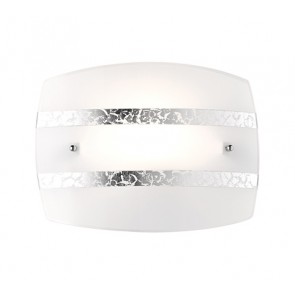 Απλίκες Τοίχου Trio Lighting της συλλογής NIKOSIA Ασημί