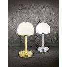 Επιτραπέζια φωτιστικά - Πορτατίφ Trio Lighting της συλλογής BERLIN Νίκελ ματ