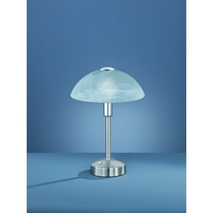 Επιτραπέζια φωτιστικά - Πορτατίφ Trio Lighting της συλλογής DONNA Νίκελ ματ