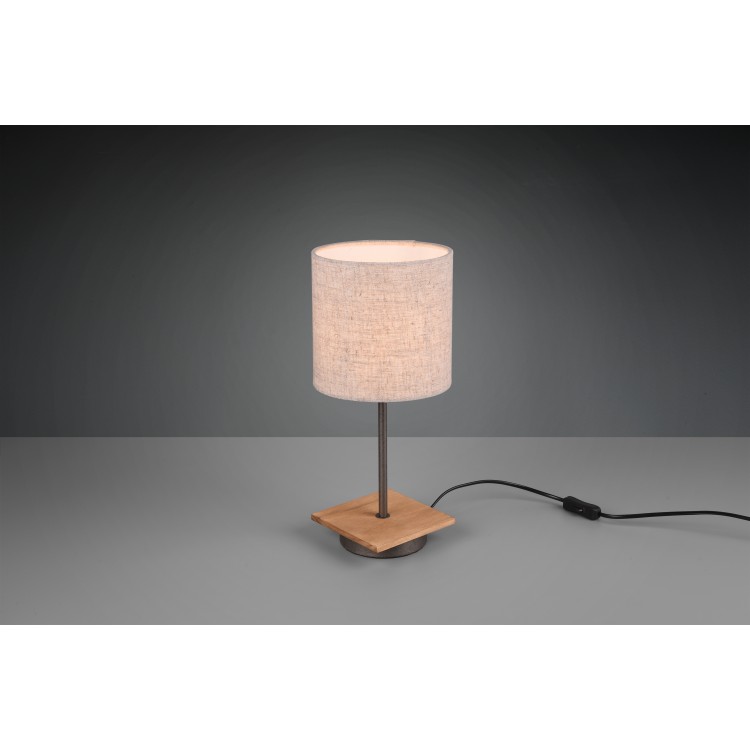 Επιτραπέζια φωτιστικά - Πορτατίφ Trio Lighting της συλλογής ELMAU Νίκελ αντικέ