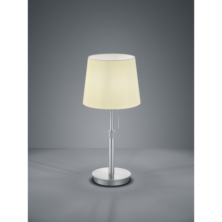 Επιτραπέζια φωτιστικά - Πορτατίφ Trio Lighting της συλλογής LYON Νίκελ ματ