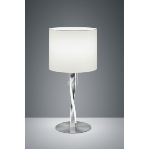 Επιτραπέζια φωτιστικά - Πορτατίφ Trio Lighting της συλλογής NANDOR Νίκελ ματ