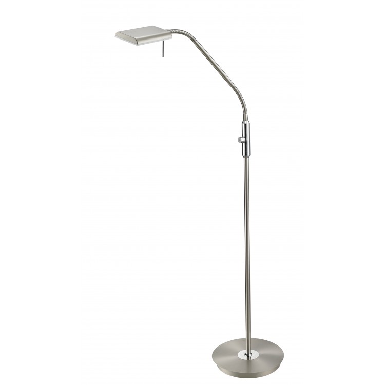 Φωτιστικά δαπέδου Trio Lighting της συλλογής BERGAMO Νίκελ ματ