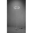 Φωτιστικά δαπέδου Trio Lighting της συλλογής CHARIVARI Νίκελ ματ