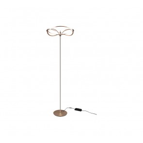 Φωτιστικά δαπέδου Trio Lighting της συλλογής CHARIVARI Ορείχαλκου ματ