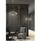 Φωτιστικά δαπέδου Trio Lighting της συλλογής CHARIVARI Ορείχαλκου ματ